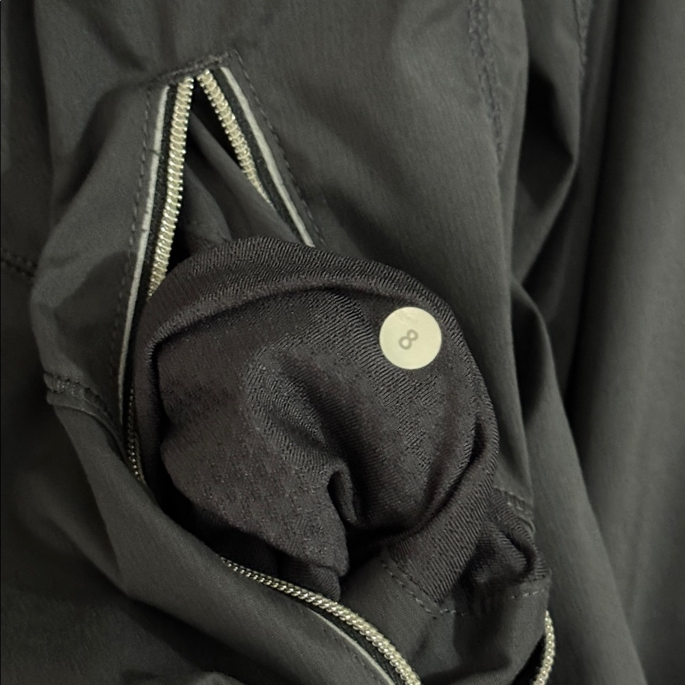 Lululemon Gray Resolution Jacket Sz 8 Women's Def… - image 7